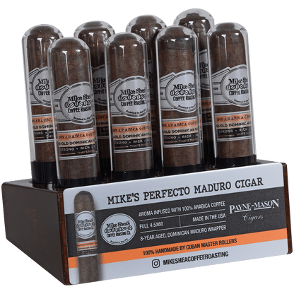 Mike Sheas Coffee Infused Perfecto Banker Maduro By