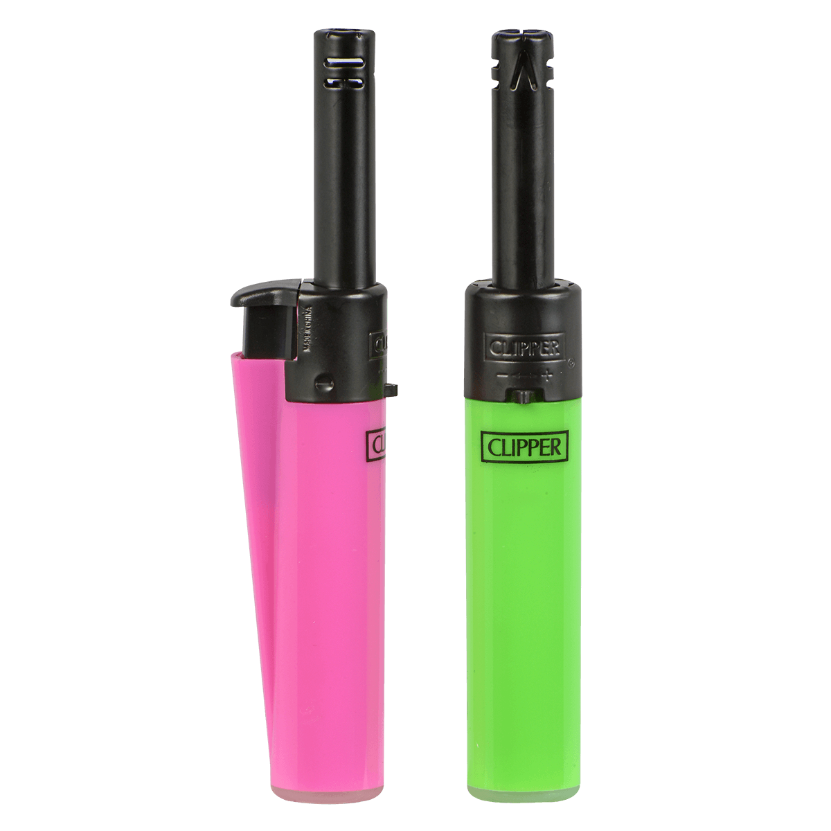 Clipper Mini Tubelighter Assorted Colors 24 Ct Tray
