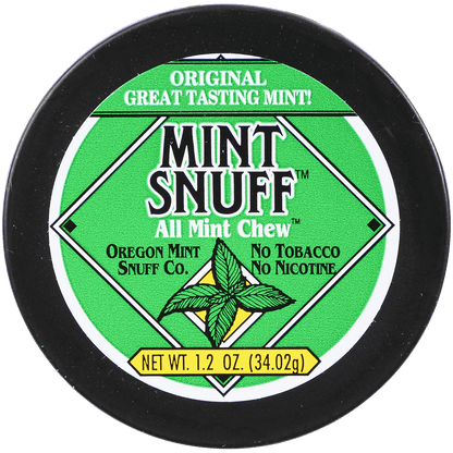 Moist Snuff Non Tobacco Oregon Mint Original Chew 12'S 1.20 Oz
