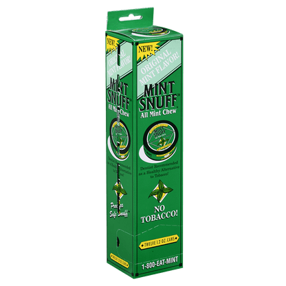 Moist Snuff Non Tobacco Oregon Mint Original Chew 12'S 1.20 Oz