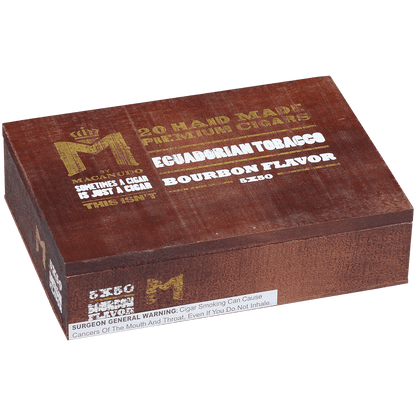 M Bourbon By Macanudo Robusto 20 Ct. Box 5.00X50