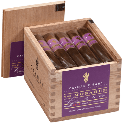Cayman Cigars Monarch Robusto 20 Ct. Box 5.00X52