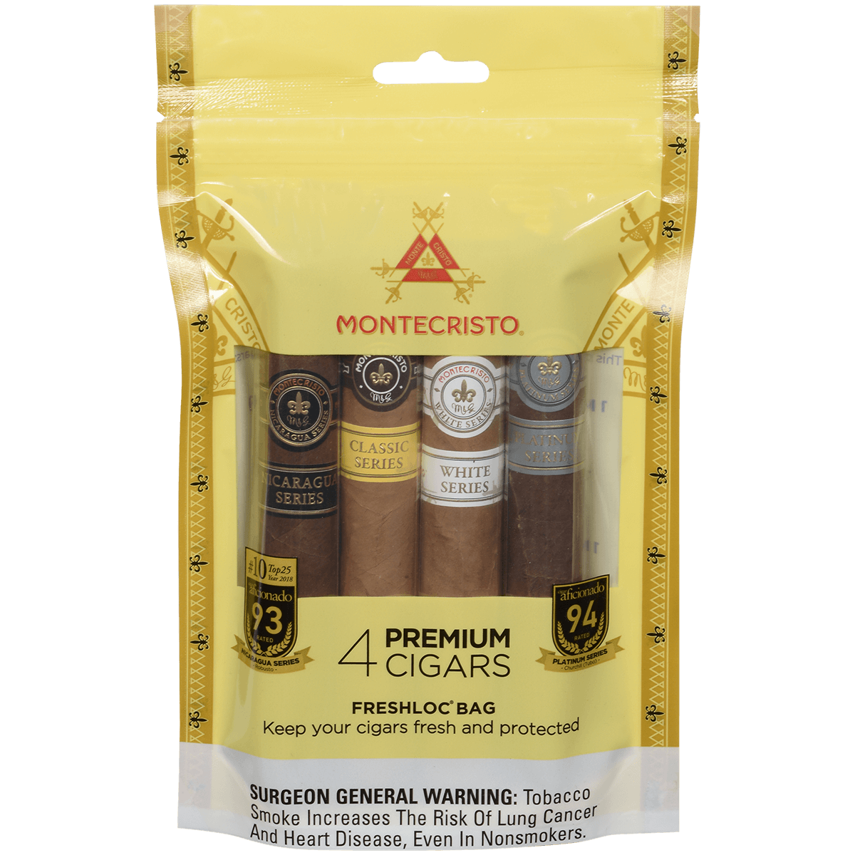 PROMO MONTECRISTO 4 CT. FRESHLOC