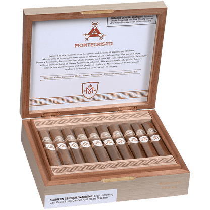 Montecristo M Robusto 20 Ct. Box 4.75X54
