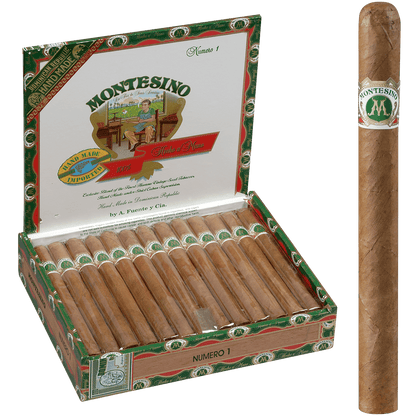 Montesino No. 1 Natural 25 Ct. Box 6.87X43