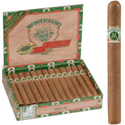 Montesino No. 2 Natural 25 Ct. Box 6.25X44