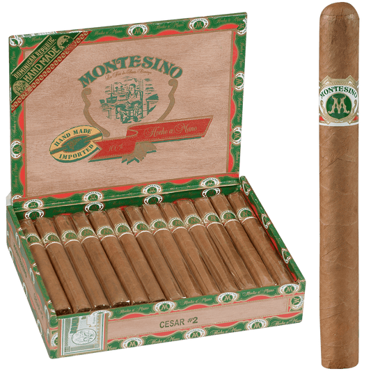 Montesino No. 2 Natural 25 Ct. Box 6.25X44