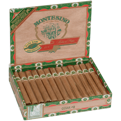 Montesino No. 2 Natural 25 Ct. Box 6.25X44