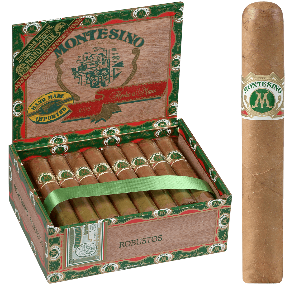 Montesino Robusto Natural 25 Ct. Box 4.50X50