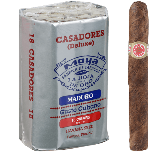 Moya Cazadores Maduro 18 Ct. Bundle 5.50X48