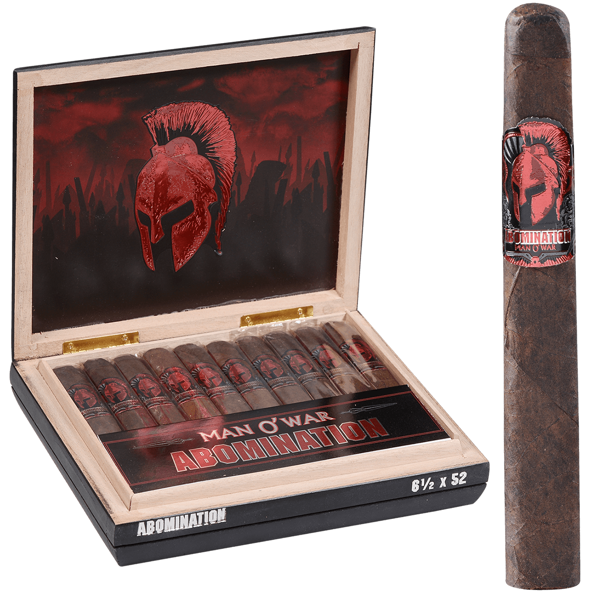 Man O War Abomination Toro Box Pressed 20 Ct. Box 6.50X52