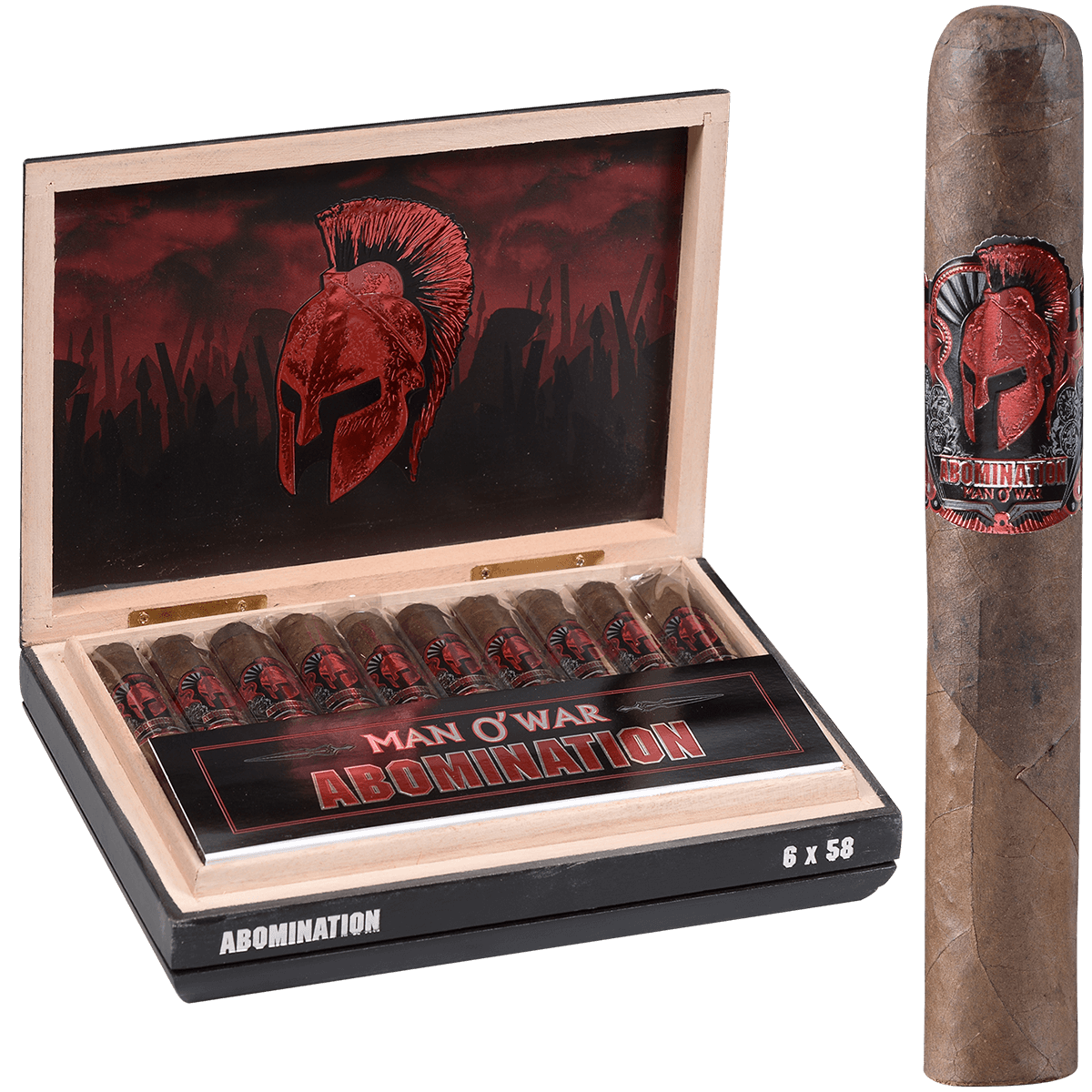 Man O War Abomination Gordo 20 Ct. Box 6.00X58