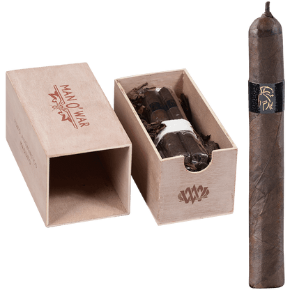 Man O War Puro Authentico Belicoso Maduro 10 Ct. Box 4.50X50