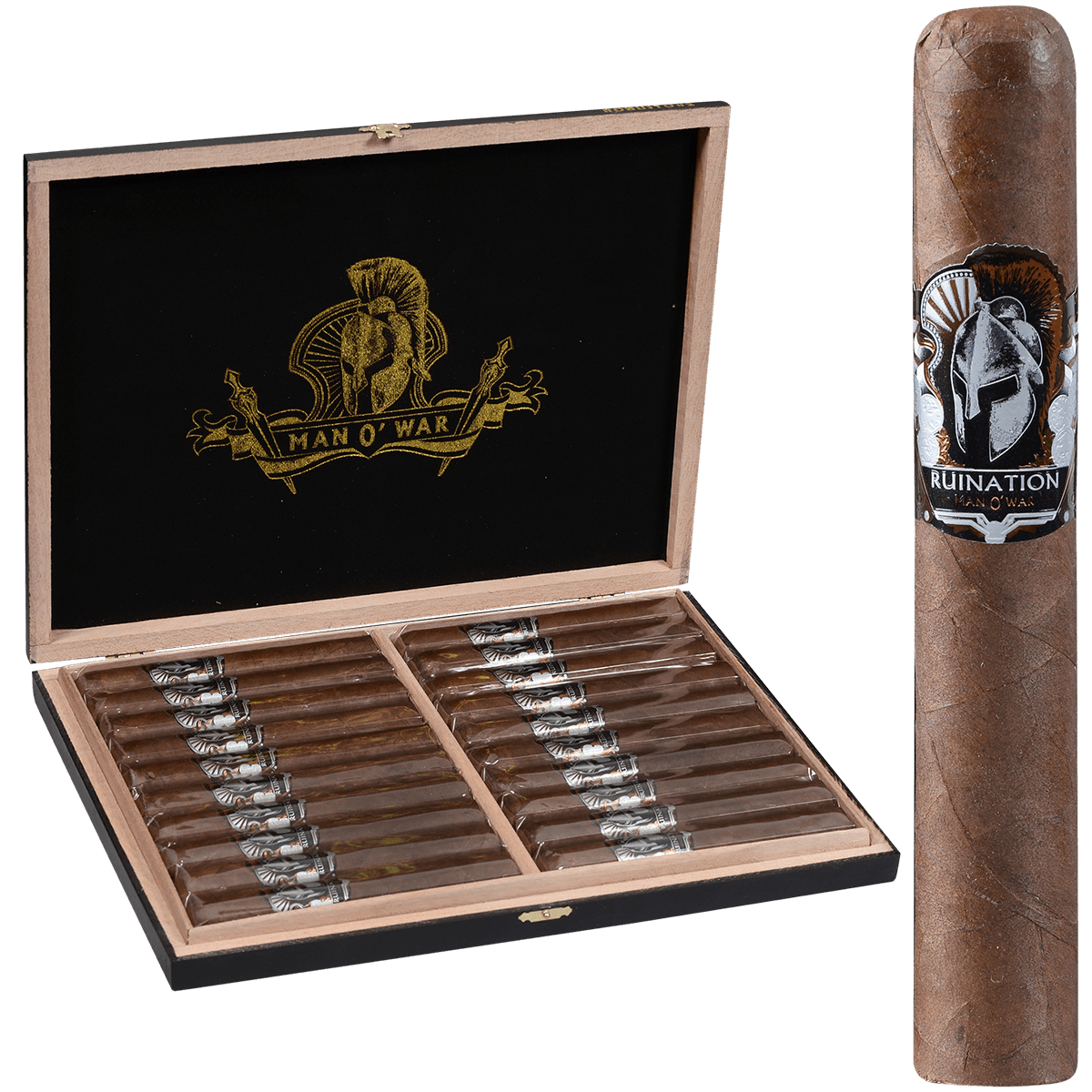Man O' War Ruination Robusto No. 2 20 Ct. Box 6.00X60
