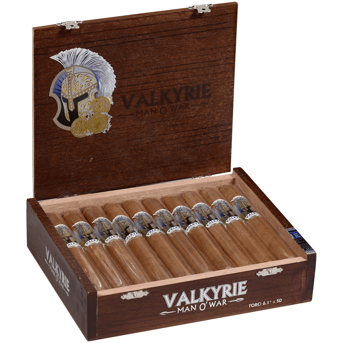 Man O War Valkyrie Toro 20 Ct Box 6.10X50