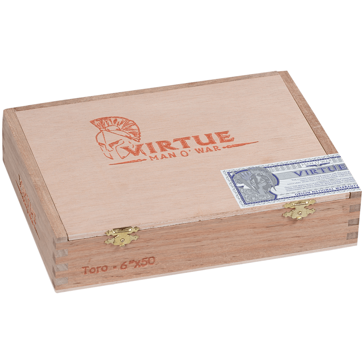 Man O' War Virtue Toro 22 Ct. Box 6.00X50