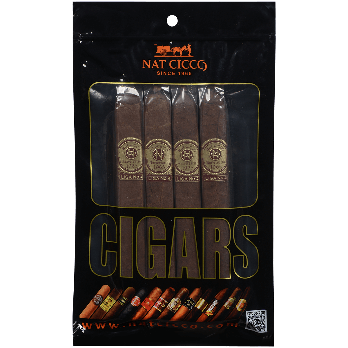Promo Nat Cicco Cigars Sampler 4 Ct. Pack