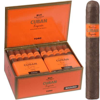 Nat Cicco Cuban Legends Maduro Toro 40 Ct. Box 6.00X56
