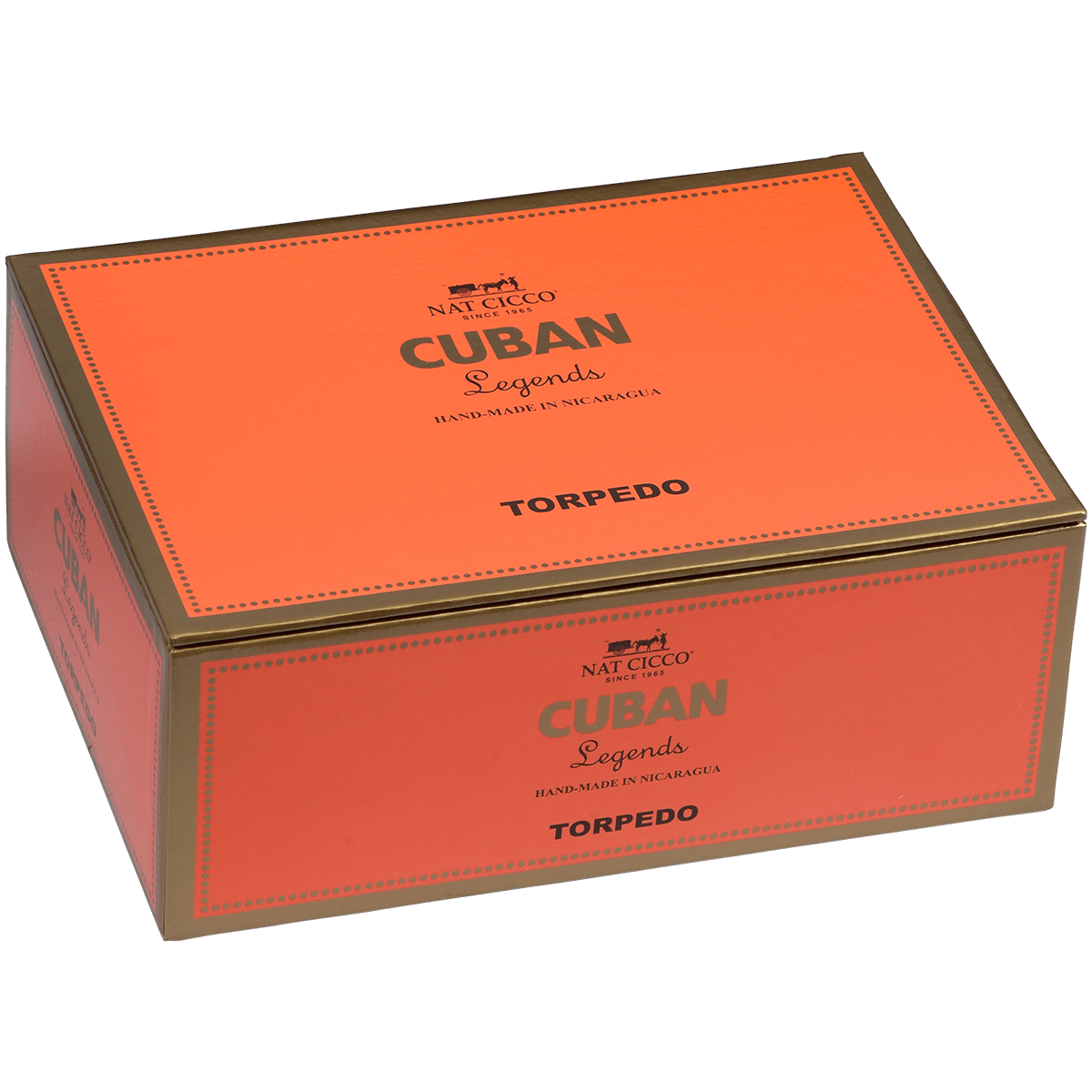 Nat Cicco Cuban Legends Natural Torpedo 40 Ct. Box 6.00X54