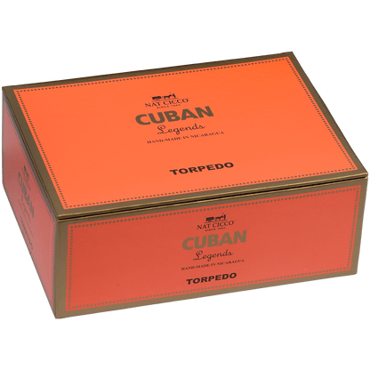 Nat Cicco Cuban Legends Natural Torpedo 40 Ct. Box 6.00X54
