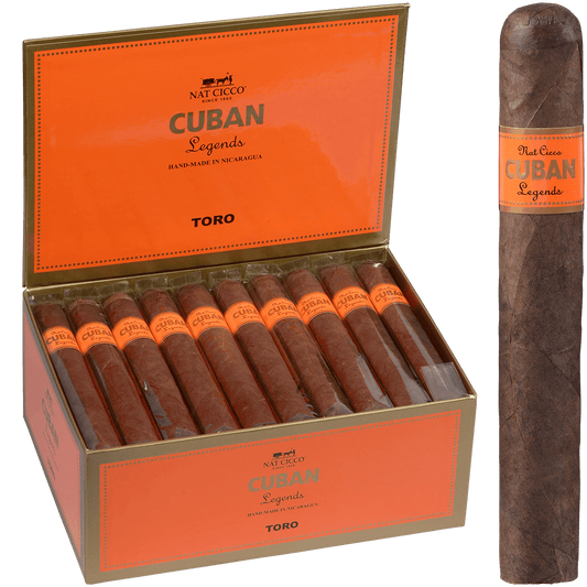 Nat Cicco Cuban Legends Natural Toro 40 Ct. Box 6.00X56