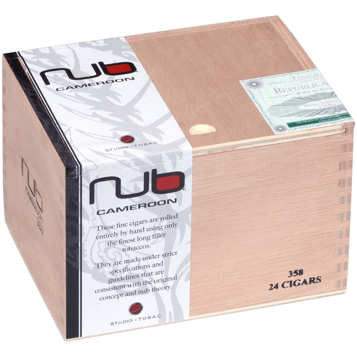 Nub Cameroon 358 24 Ct. Box 3.75X58
