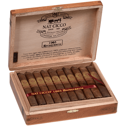 Nat Cicco Aniversario Robusto 20 Ct. Box 5.00X52
