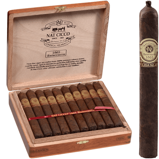 Nat Cicco 1965 Aniversario Toro 20 Ct. Box 6.00X52