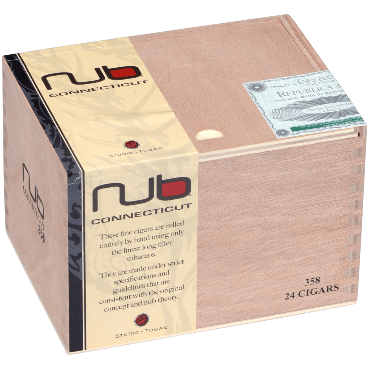 Nub Connecticut 358 24 Ct. Box 3.75X58