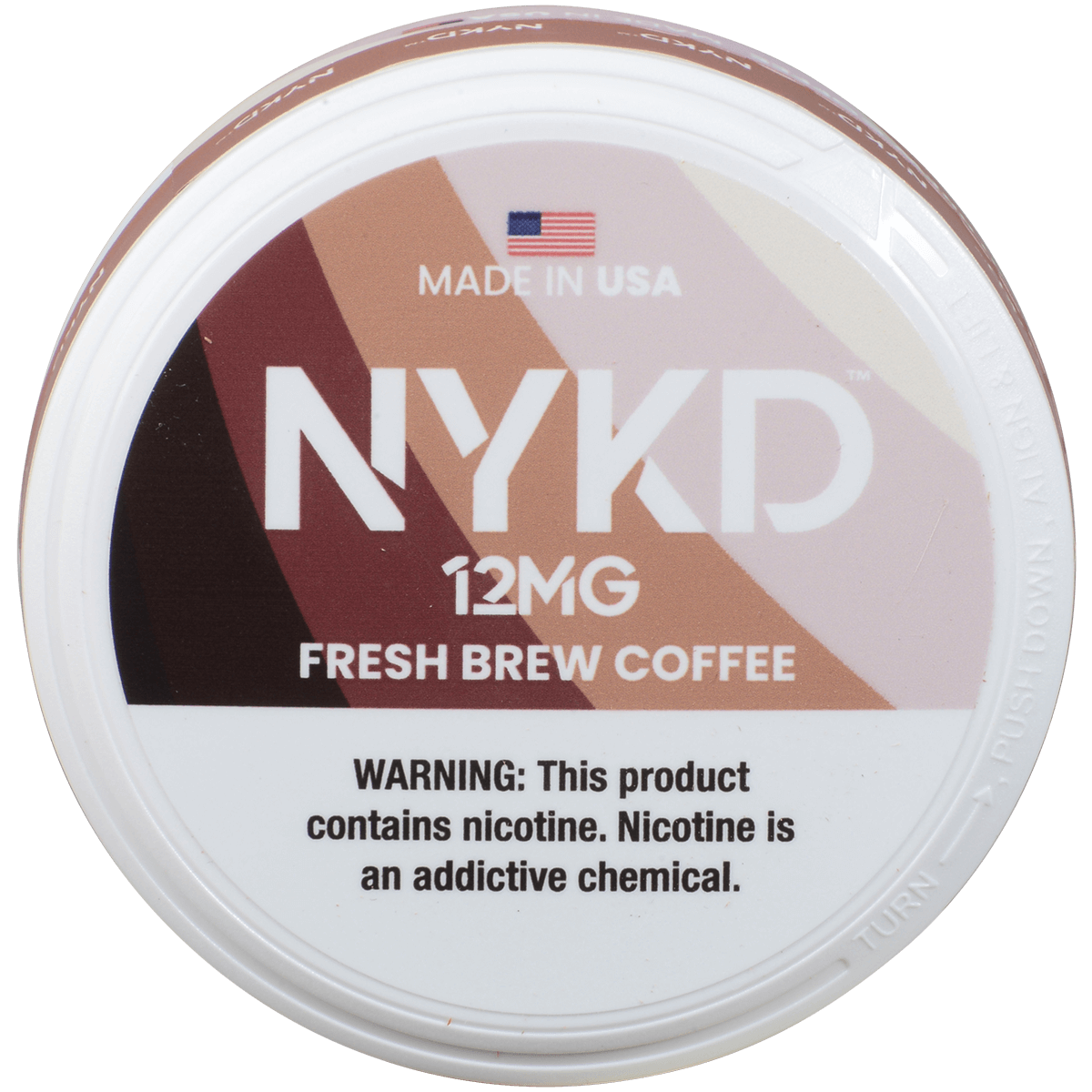 Nykd Us Nicotine Pouches Fresh Brew Coffee 12Mg 1/5 Ct.