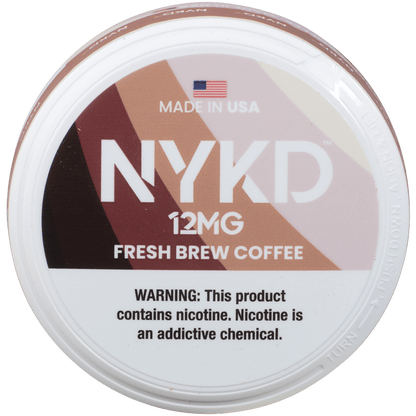 Nykd Us Nicotine Pouches Fresh Brew Coffee 12Mg 1/5 Ct.