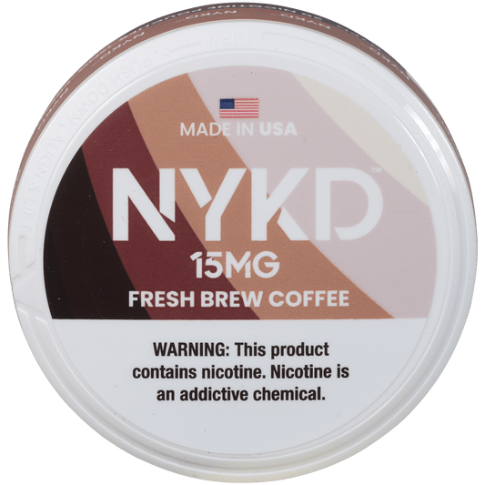 Nykd Us Nicotine Pouches Fresh Brew Coffee 15Mg 1/5 Ct.