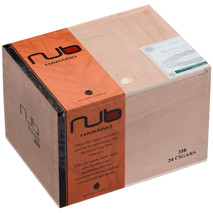 Nub Habano 358 24 Ct. Box 3.75X58