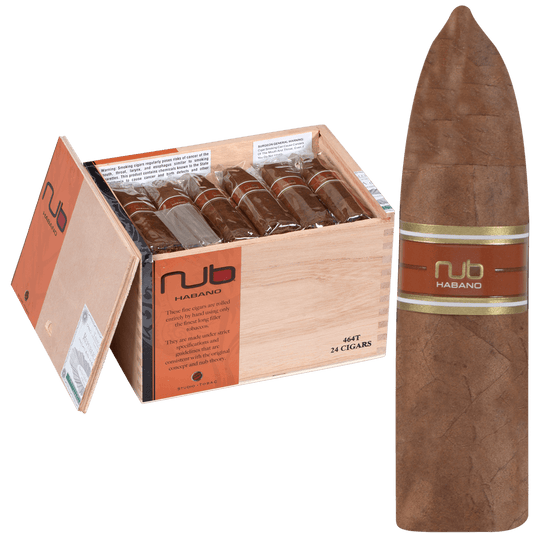 Nub Habano 464 Torpedo 24 Ct. Box 4.00X64