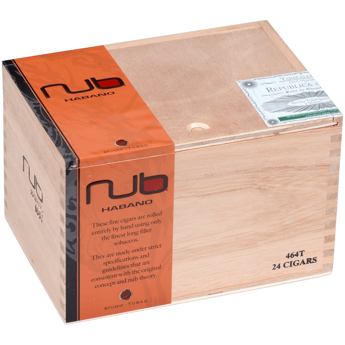 Nub Habano 464 Torpedo 24 Ct. Box 4.00X64