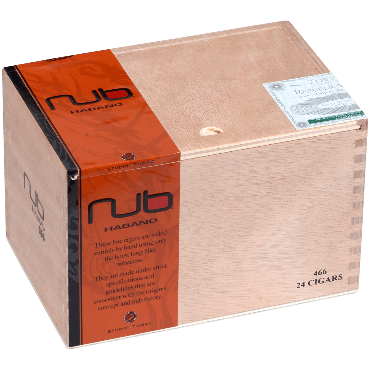 Nub Habano 466 24 Ct. Box 4.00X66