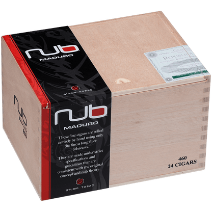 Nub Maduro 460 24 Ct. Box 4.00X60