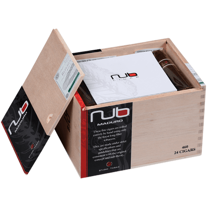 Nub Maduro 460 24 Ct. Box 4.00X60