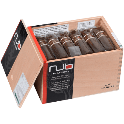 Nub Maduro 464 Torpedo 24 Ct. Box 4.00X64