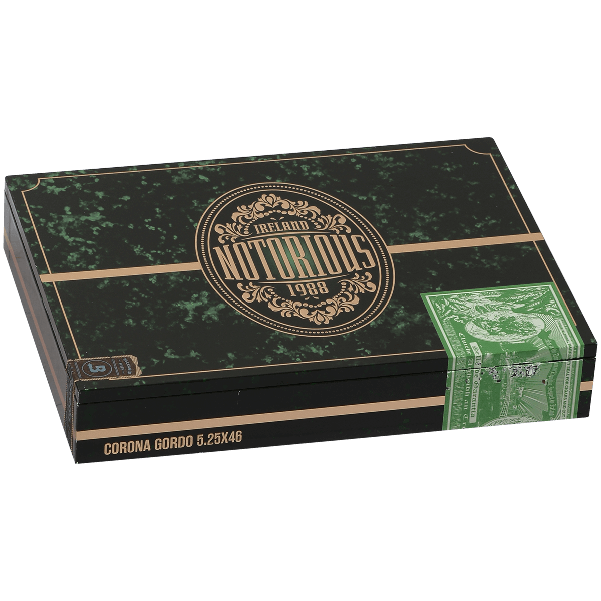 Notorious By Conor Mcgregor Corona Gordo Cigar 10 Ct Box 5.25X46