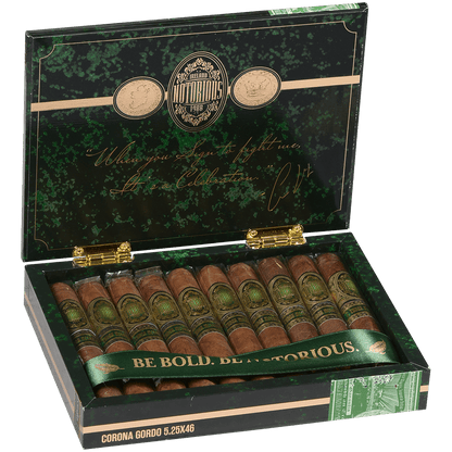 Notorious By Conor Mcgregor Corona Gordo Cigar 10 Ct Box 5.25X46
