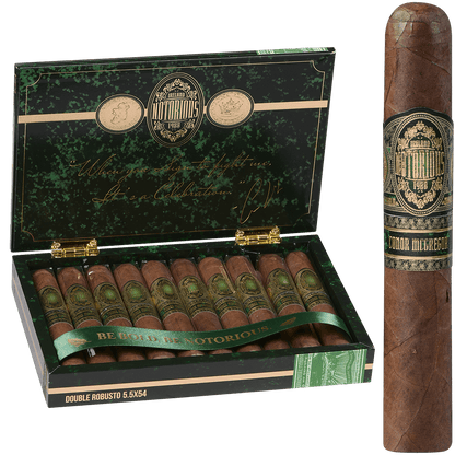 Notorious By Conor Mcgregor Double Robusto 10 Ct Box 5.5X54