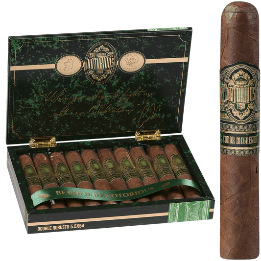 Notorious By Conor Mcgregor Double Robusto 10 Ct Box 5.5X54