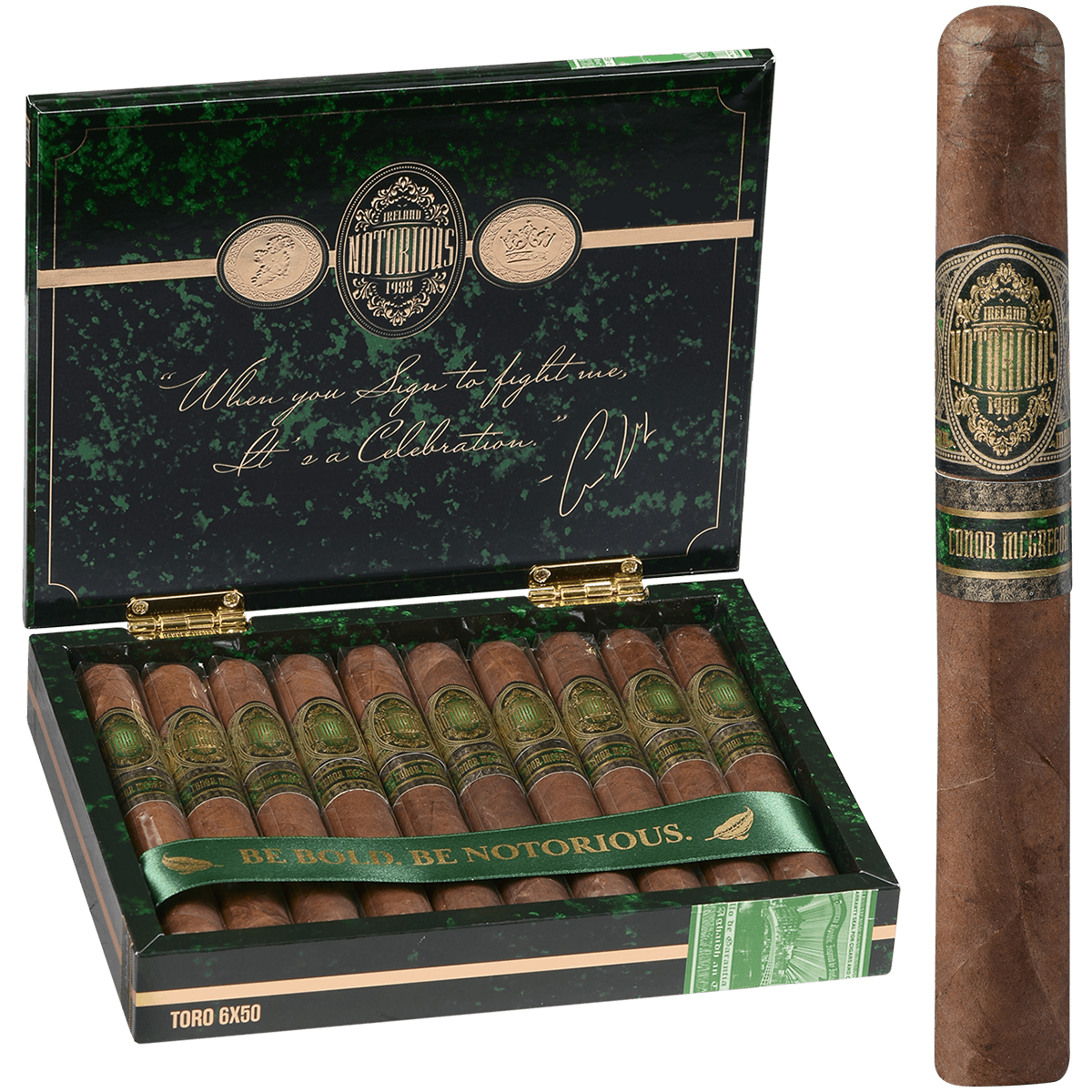 Notorious By Conor Mcgregor Toro 10 Ct Box 6X50