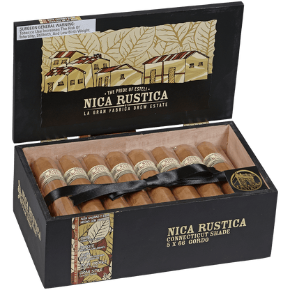 Drew Estate Nica Rustica Shade Gordo 5X66 25Ct Box