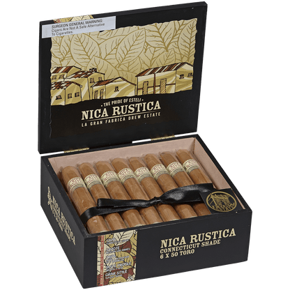 Drew Estate Nica Rustica Shade Toro 6X50 25Ct Box
