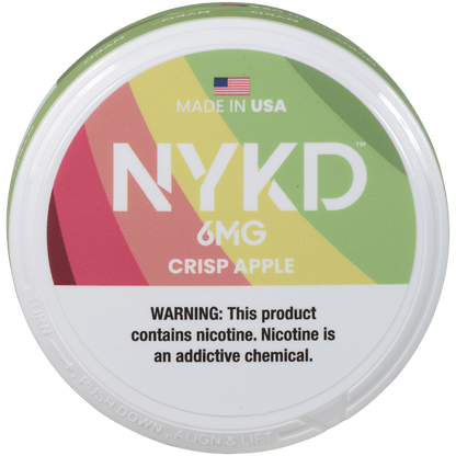 Nykd Us Nicotine Pouches Crisp Apple 6Mg 1/5 Ct.