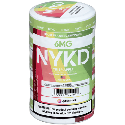 Nykd Us Nicotine Pouches Crisp Apple 6Mg 1/5 Ct.