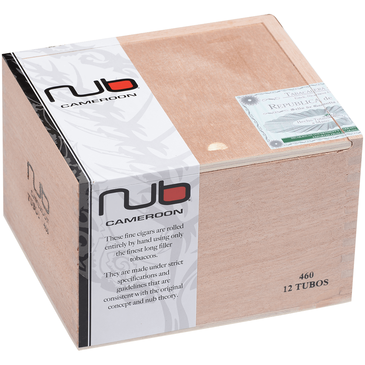 Nub Cameroon Tubo 12 Ct. Box 4.00X60