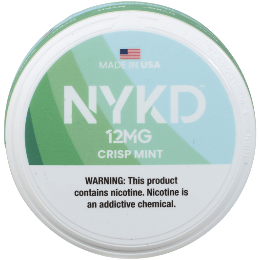 Nykd Us Nicotine Pouches Crisp Mint 12Mg 1/5 Ct.